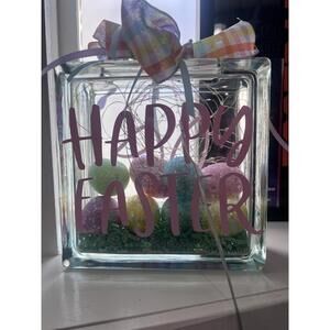 Light Up Glass Block